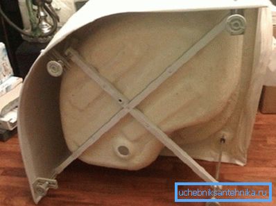 Aluminijumski okvir sa podesivim nogama ispod akrilne ladice Aluminijumski okvir sa podesivim nogama ispod akrilne ladice