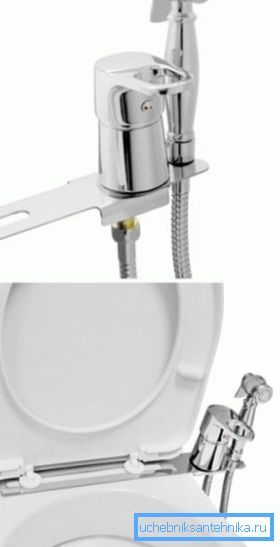 Bide konzola sa mikserom može se instalirati na WC-u Bide konzola sa mikserom može se instalirati na WC-u
