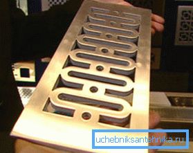 Bronzana dekorativna rešetka za ventilaciju i klimatizaciju