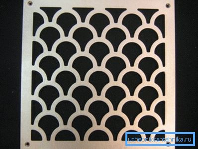 Dekorativna gipsana ventilaciona rešetka 125 do 125 Dekorativna gipsana ventilaciona rešetka 125 do 125