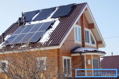 Kuća sa solarnim kolektorima Kuća sa solarnim kolektorima