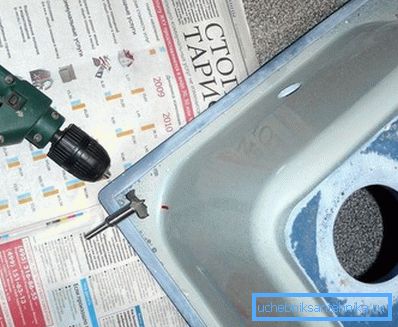 Bušilica i rezač - odgovor na pitanje kako bušiti umivaonik od vještačkog kamena Bušilica i rezač - odgovor na pitanje kako bušiti umivaonik od vještačkog kamena