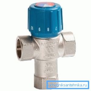 Dvosmerni termostatski ventil za mešanje (ne mešajte - ovo nije termo-mikser za topli pod) Dvosmerni termostatski ventil za mešanje (ne mešajte - ovo nije termo-mikser za topli pod)