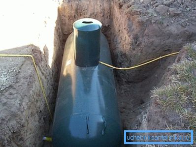 Ako naselje nije gasifikovano, onda se veliki plastični kontejner može koristiti kao lični skladište gasa.