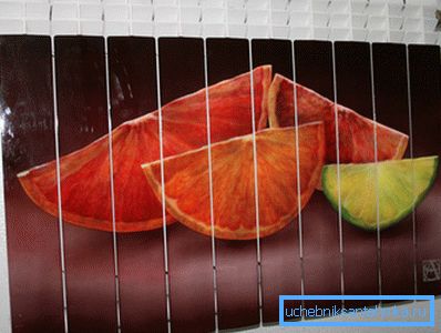 Ako imate dobro razvijenu maštu, čak i obične baterije mogu postati karakteristika unutrašnjosti (živopisan primjer na fotografiji)
