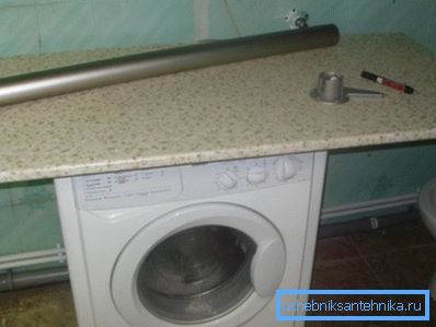 Ako se dizajn zasniva na kućnim aparatima, onda se svi radovi moraju obaviti uzimajući u obzir njegovu naknadnu instalaciju.