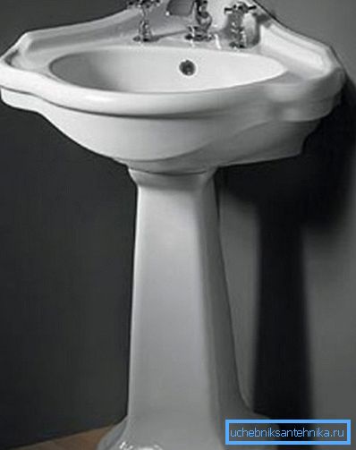 Porcelan umivaonik sa uglovima