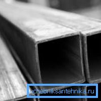 Slike profilnih cijevi s dijalogom od 40x40 mm