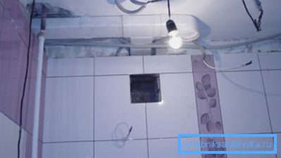 Fotografija ventilacije u kupatilu Fotografija ventilacije u kupatilu