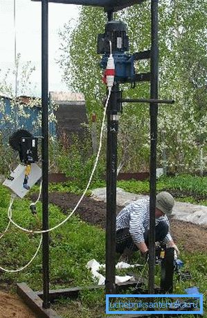 Hidraulično bušenje s vlastitim rukama na lokaciji u zemlji