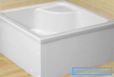 Duboka akrilna četvrtasta paleta