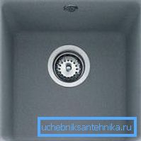 Granitni kuhinjski sudoper 40 40 cm Granitni kuhinjski sudoper 40 40 cm