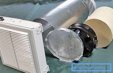 Ventil za ventilaciju. Ventil za ventilaciju.