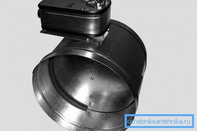 Motorni nepovratni ventil - za prirodnu ventilaciju to može biti jedina opcija.