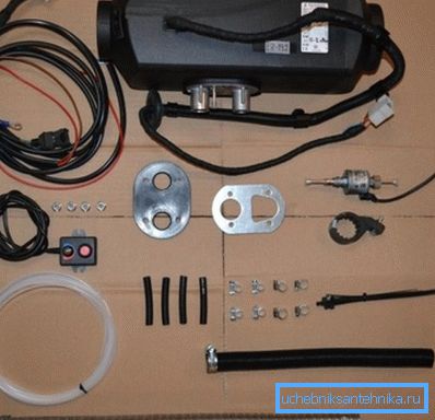 Paket za isporuku vazdušnog grijača AirTronic Paket za isporuku vazdušnog grijača AirTronic