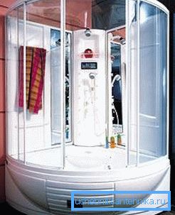 Jacuzzi dizajn - vrhunska tuš-verzija
