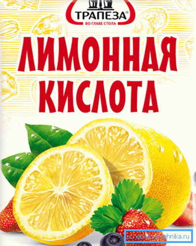 Limunska kiselina - testirano na vremenu