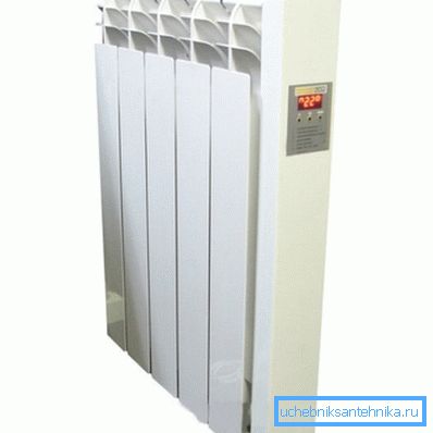 Električni zid na zidu radiatorskog grejanja Električni zid na zidu radiatorskog grejanja