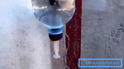 Model sa ventilom iz šprica Model sa ventilom iz šprica