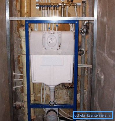 3956 Instalacijska instalacija sa zidnim WC-om