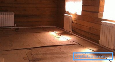 Instalacija jednoslojnog sistema grejanja Instalacija jednoslojnog sistema grejanja