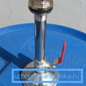 Postavljanje mlaznice kranom na cev Postavljanje mlaznice kranom na cev