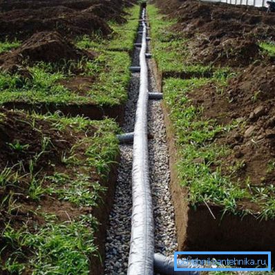 Instalacija drenažnog sistema na lokaciji Instalacija drenažnog sistema na lokaciji