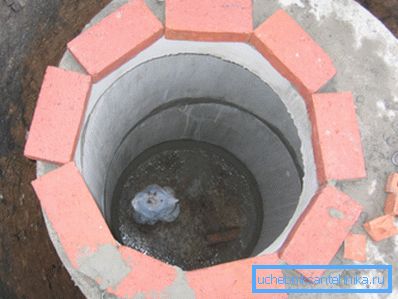 Mogu se koristiti betonski prstenovi Mogu se koristiti betonski prstenovi