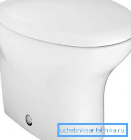 Na fotografiji - toalet od porcelana Na fotografiji - toalet od porcelana