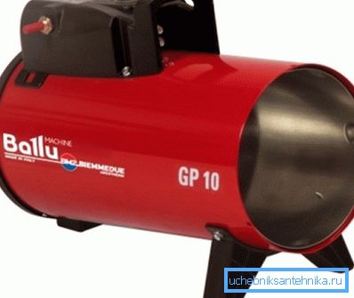 Na fotografiji - mobilni generator toplote