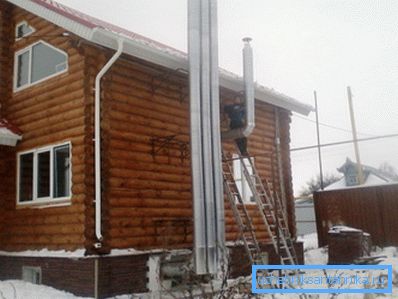 Na slici - kompletan set vazdušnih kanala, uključujući i izduvne gasove za izduvne gasove Na slici - kompletan set vazdušnih kanala, uključujući i izduvne gasove za izduvne gasove