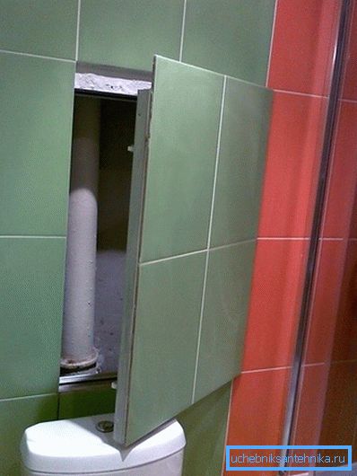 Na slici - sakrivamo kanalizaciju iza lažnog zida Na slici - sakrivamo kanalizaciju iza lažnog zida