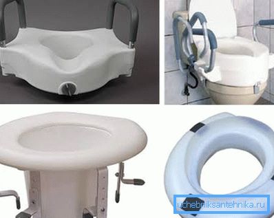 Na fotografiji - specijalne sanitarije za toalet Na fotografiji - specijalne sanitarije za toalet