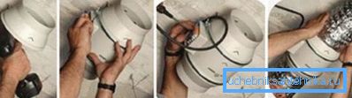 Na slici - ugradnja ventilatora kanala Na slici - ugradnja ventilatora kanala