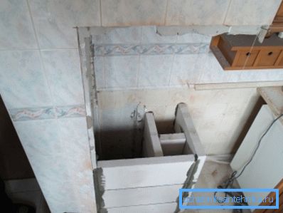 Na slici se vidi odvajanje unutrašnjeg prostora ventilacionog kanala