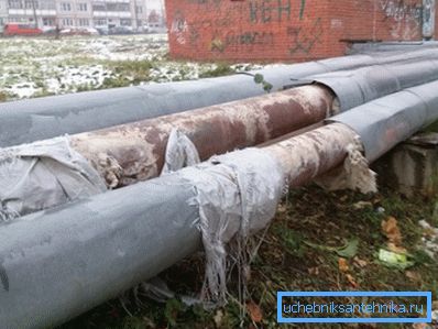 Neizolirani cevovodi - glavni izvor gubitka toplote Neizolirani cevovodi - glavni izvor gubitka toplote