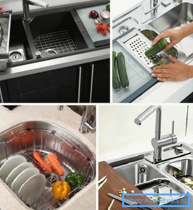 Neki uređaji vam omogućavaju da napravite čitav spektar dodatnih radova, što je povezano i sa pranjem posuđa i kuhanjem
