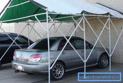 Originalno rešenje za proizvodnju prenosive tende za automobil štiti vozilo od kiše i sunčeve ekspozicije. Originalno rešenje za proizvodnju prenosive tende za automobil štiti vozilo od kiše i sunčeve ekspozicije.