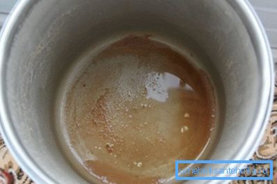 Sediment na dnu kofe je znak viška gvožđa Sediment na dnu kofe je znak viška gvožđa