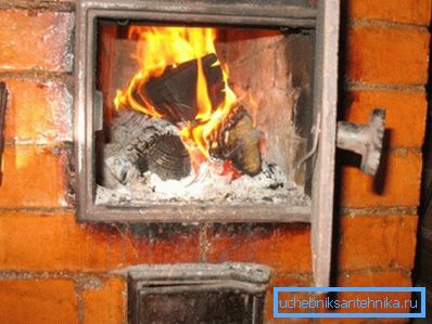 Grijanje šporeta u zgradi zemlje Grijanje šporeta u zgradi zemlje