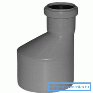 Adapter prečnika 50 mm na 110 mm Adapter prečnika 50 mm na 110 mm