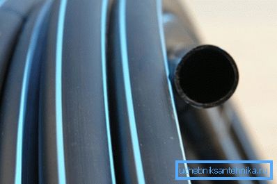 PND plastična cev za vodu zavijena u kalem