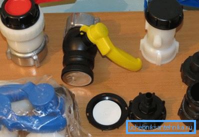 Plastični ventili i adapteri za Eurocup Plastični ventili i adapteri za Eurocup