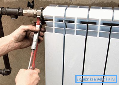 Priključite radijator svojim rukama Priključite radijator svojim rukama