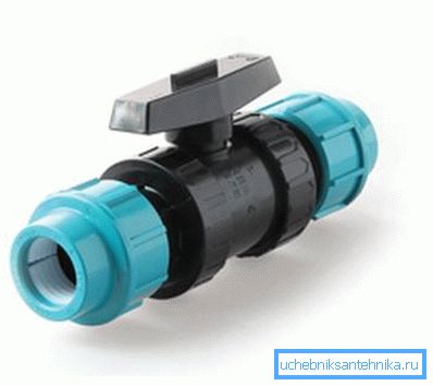 Polietilenski kuglični ventil 25 - 25 mm Polietilenski kuglični ventil 25 - 25 mm