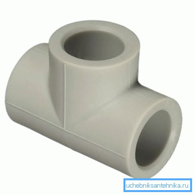 Polypropylene tee Polypropylene tee