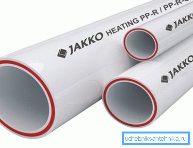 Presek armiranog PP cijevi Presek armiranog PP cijevi