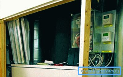 Primer raspoređivanja ventilacione komore Primer raspoređivanja ventilacione komore