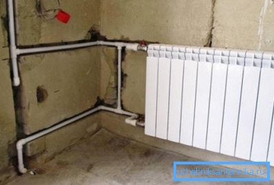 Primer skrivene instalacije sistema grejanja