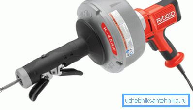 Čišćenje automobila za cijevi prečnika do 75 mm. Čišćenje automobila za cijevi prečnika do 75 mm.
